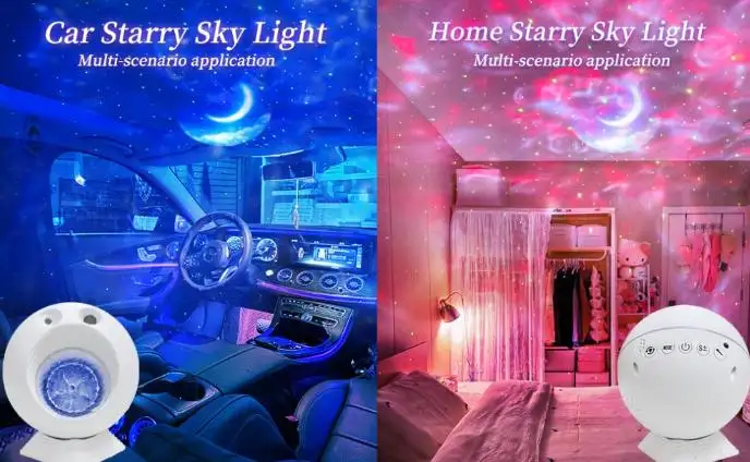 Rechargeable Starry Sky Projector Night Light